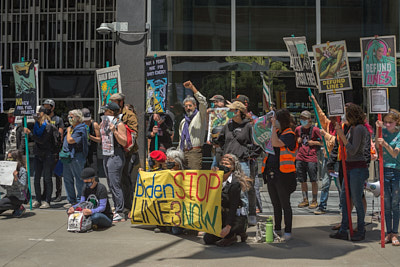 Stop Line 3 Activists Rally At US Army Corps Of Engineers Office:July 16th, 2021